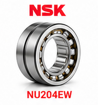رولبرینگ استوانه ای NSK NU204EW