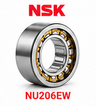 رولبرینگ استوانه ای NSK NU206EW