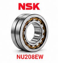 رولبرینگ استوانه ای NSK NU208EW