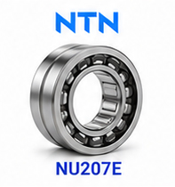 رولبرینگ استوانه ای NTN NU207E