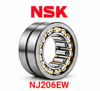 رولبرینگ استوانه ای NSK NJ206EW