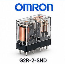 رله شیشه‌ای دو کنتاکت OMRON مدل G2R-2-SND