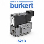 شیر برقی دیافراگمی دو راهه Bürkert Type 6213 با عملکرد سروو