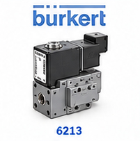 شیر برقی دیافراگمی دو راهه Bürkert Type 6213 با عملکرد سروو