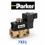 شیر برقی کنترل سیالات Parker مدل 7321