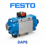 عملگر چرخشی پنوماتیکی Festo DAPS برای کنترل شیرهای صنعتی