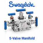منیفولد پنج شیر ابزار دقیق Swagelok برای ترانسمیتر فشار تفاضلی