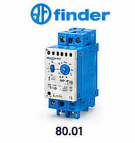 رله تایمر مدولار چندکاره فایندر Finder مدل 80.01